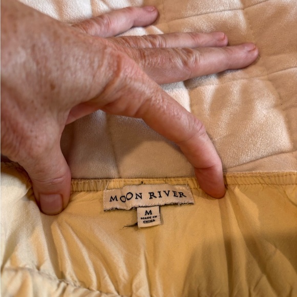 Moon River Cream Maxi Sun Dress - Picture 10 of 11